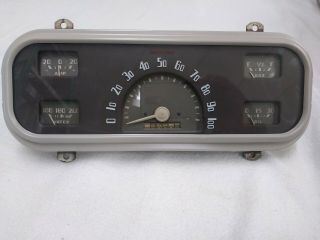 1937 Chevrolet Cluster Gauges Speedometer Vintage Gm