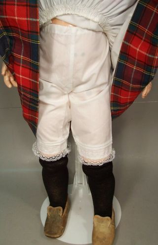 Lovely Antique 30,  inch Handwerck - Simon & Halbig Bisque Head German Doll 4