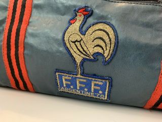 Vintage Adidas France Duffle Bag 1978 Argentina World Cup 5