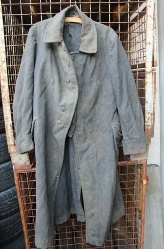 German Ww 2 Wehrmacht Coat - Marked