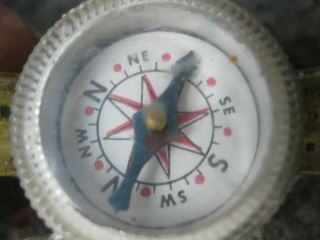 Vintage 1950’s Hopalong Cassidy Plastic Watch Compass Americana Cowboy 4