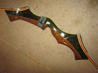 Vintage Lh Wing Archery " Presentation Ii " Takedown Target Bow,  70 ",  30lb,  String,  Vg