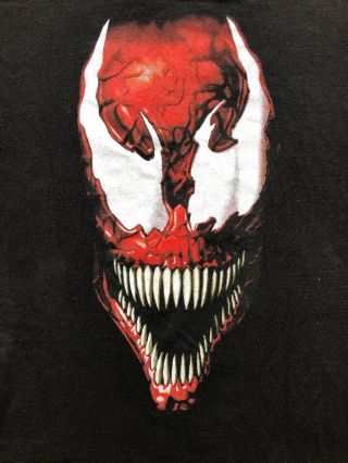 Vintage Carnage T - Shirt Marvel Comics Spider - Man Venom Avengers Sz Xl Blockhead