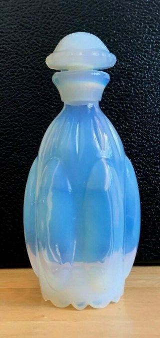 Vintage Waltersperger Made In France Opalescent Perfume Bottle