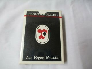 Vintage Frontier Hotel Playing Cards Factory Old Las Vegas