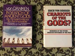 1969 Chariots Of The Gods? & 1974 In Search Of Ancient Gods / Erich Von Daniken