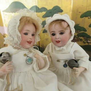 Laughing Jumeau Size 0.  Sfbj 236 8 ".  Antique French Bisque Doll
