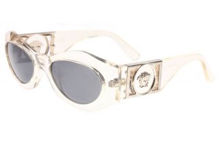 G.  Versace mod.  422 sunglasses,  rare celar acetate medusa frames hand made in Italy 3