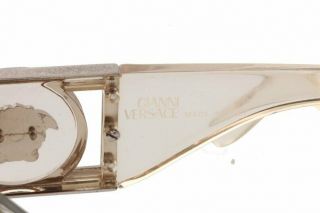 G.  Versace mod.  422 sunglasses,  rare celar acetate medusa frames hand made in Italy 6