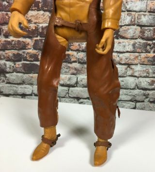 Antique Vintage Toy Marx Johnny West 1970 ' s Cowboy Action Figure 3