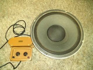 vintage Tannoy mallocran gold speaker Type LSU/HF/12/8 loudspeaker 3