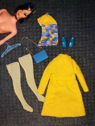 Vintage Barbie hair fair Sears exclusive Yellow Go complete 7