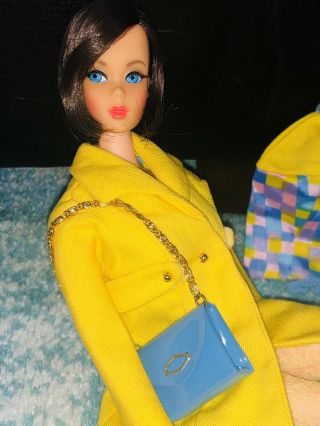 Vintage Barbie hair fair Sears exclusive Yellow Go complete 9