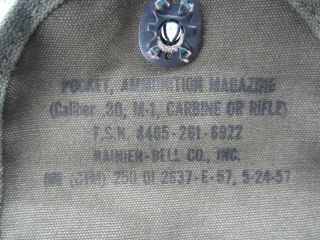 M - 1 Carbine Ammo Pouch with 2 Magazines 7