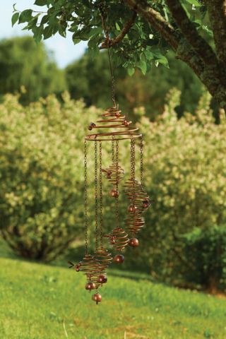 Bee Spiral Yard Mobile Garden Decor By Ancient Graffiti Ag - 87094