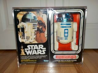 Vintage Star Wars Large Sized R2 - D2 12 " Figure Artoo Detoo Kenner