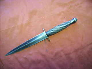 Vintage Polish? Fairbairn Sykes Commando Sword Trench Dagger Fighting Knife