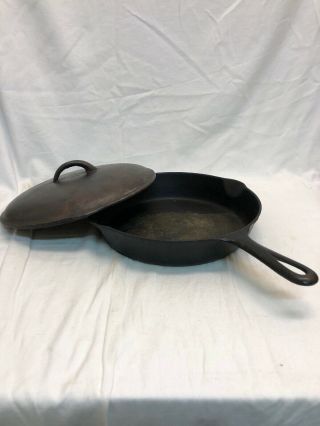 Vintage Cast Iron Griswold 8 Skillet/frying Pan Erie Pa