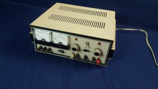 Vintage Heathkit Ip - 17 Regulated High Voltage Power Supply W Box 3 - Day Refund