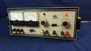 Vintage Heathkit IP - 17 Regulated High Voltage Power Supply w Box 3 - Day Refund 2