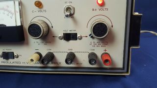 Vintage Heathkit IP - 17 Regulated High Voltage Power Supply w Box 3 - Day Refund 4