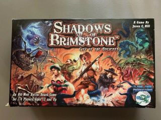 Shadows Of Brimstone City Of The Ancients Board Game Pre - Owned