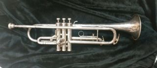 Vintage King Trumpet Eastlake Silver King Musical