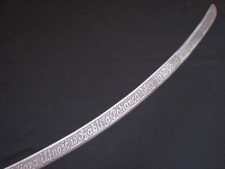RARE Antique Polish Karabela Poland Saber Great collector item sword 10