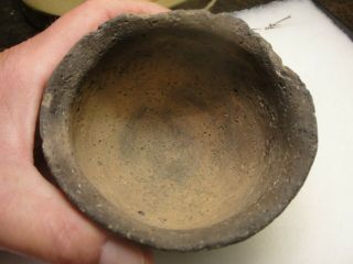 ANCIENT POTTERY BOWL from FISHER SITE NEAR FRIENDSHIP ARKANSAS 4