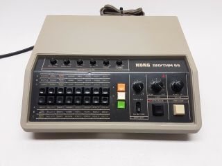Vintage Korg Rhythm 55 Kr - 55 Kr55 Analog Drum Machine Beat Box Synth 1979 120v