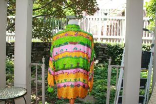 Gianni Versace Vintage Multicolored Cactus Desert Print Silk Shirt 5