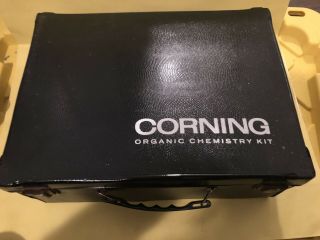 Vintage Laboratory Equipment Corning Organic Chemistry Set