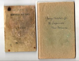 1925 - 36 Merchant Marine Calder Marquette MI Handwritten Diary Documents Sun Oil 6