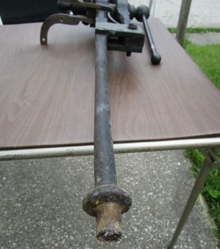 Vintage Heavy Duty Blacksmith Vise Post Leg Vice 4 1/2 