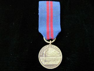 Us Marine Corps Haitian Campaign Ribbon Medal Miniature 1919 - 1920