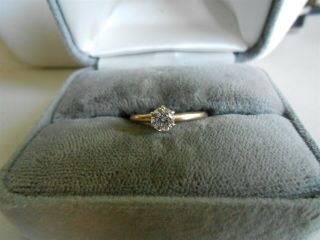 Diamond Engagement Ring 14kt Approx.  40 Pts.
