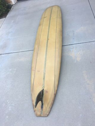 Vintage Bahne Longboard Surfboard 6