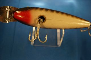 VINTAGE CREEK CHUB BAIT CO.  600 WIGGLER HUSKY MUSKY PIKE SCALE FINISH 4