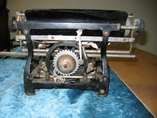 Rare Vintage Pittsburg Visible No 10 Antique Typewriter For Restoration 7