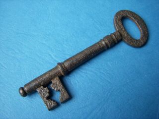 Antique Key Victorian,  Door,  Gate,  House,  Key.  77 Mm (a - 2) 3 " Long