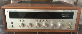 Vintage 1970s Marantz 2230 Am/fm Stereophonic Receiver In Wood Cabinet.