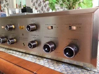 HH Scott 222c Vintage Stereo Integrated Tube Amplifier 3