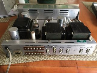 HH Scott 222c Vintage Stereo Integrated Tube Amplifier 4