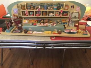 Vintage Dollhouse Grocery Store