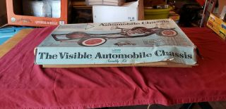 1963 Renwal 1/4 The Visible V - 8 Automobile Chassis 813 Unbuilt Vintage 10