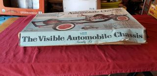 1963 Renwal 1/4 The Visible V - 8 Automobile Chassis 813 Unbuilt Vintage 2