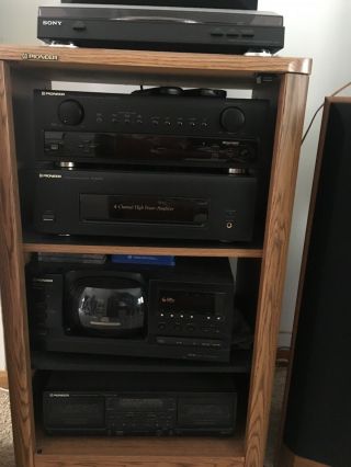 Vintage pioneer home stereo system 2