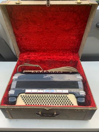 Lira Accordian Vintage Antique With Case.  Great/clean.