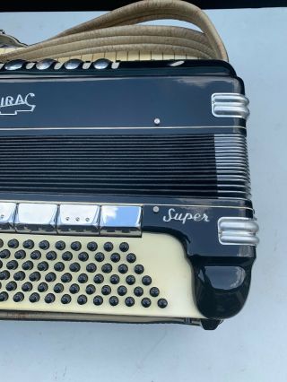 Lira Accordian Vintage Antique With Case.  Great/clean. 5