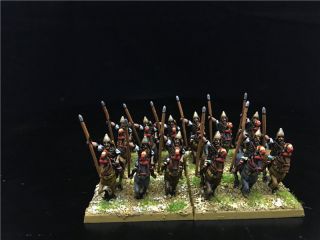 15mm Ancient Dps Painted Assyrian Empire Heavy Cavalry With Lance & Bow Gh1078